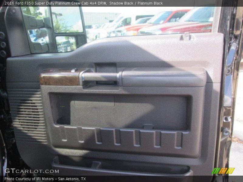 Shadow Black / Platinum Black 2016 Ford F350 Super Duty Platinum Crew Cab 4x4 DRW