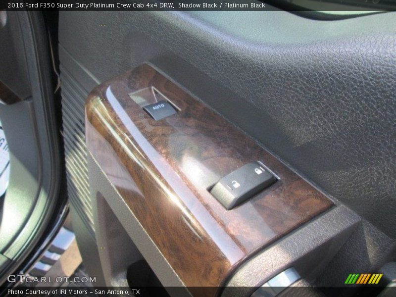 Shadow Black / Platinum Black 2016 Ford F350 Super Duty Platinum Crew Cab 4x4 DRW
