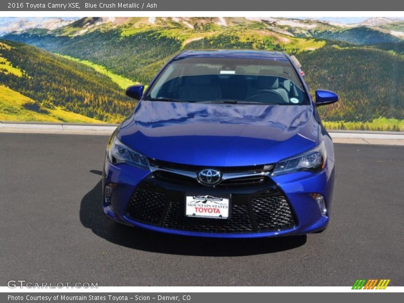 Blue Crush Metallic / Ash 2016 Toyota Camry XSE