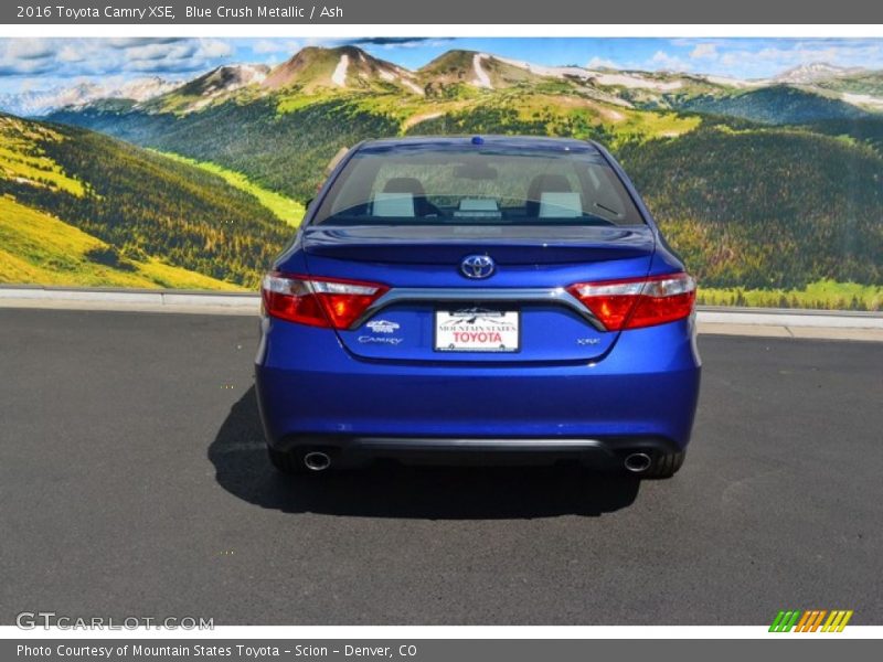 Blue Crush Metallic / Ash 2016 Toyota Camry XSE