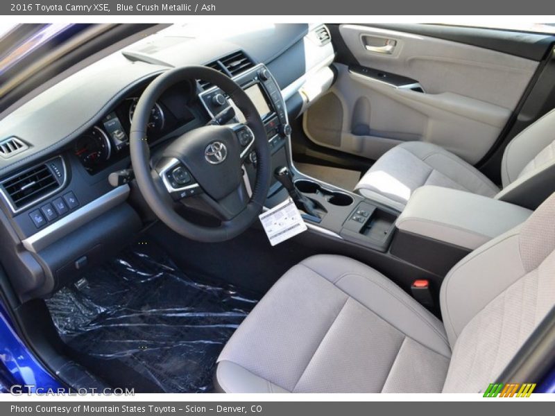 Blue Crush Metallic / Ash 2016 Toyota Camry XSE