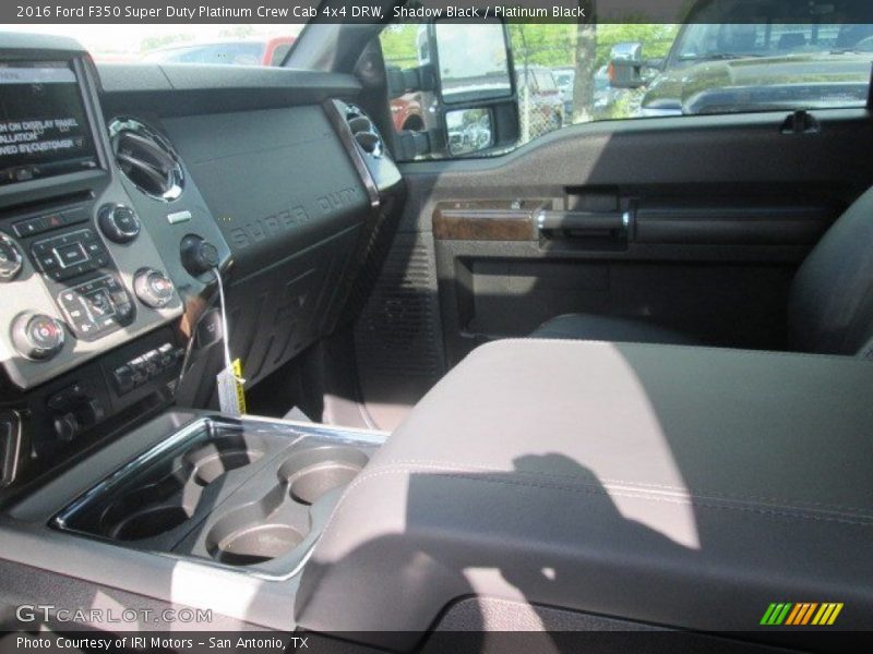 Shadow Black / Platinum Black 2016 Ford F350 Super Duty Platinum Crew Cab 4x4 DRW