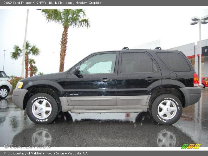 Black Clearcoat / Medium Graphite 2002 Ford Escape XLS 4WD