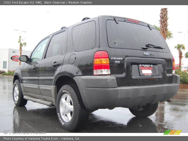 Black Clearcoat / Medium Graphite 2002 Ford Escape XLS 4WD