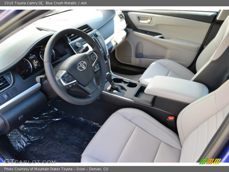 Blue Crush Metallic / Ash 2016 Toyota Camry SE