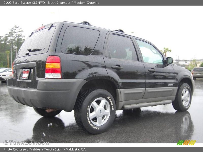 Black Clearcoat / Medium Graphite 2002 Ford Escape XLS 4WD