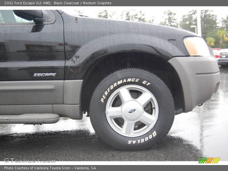 Black Clearcoat / Medium Graphite 2002 Ford Escape XLS 4WD