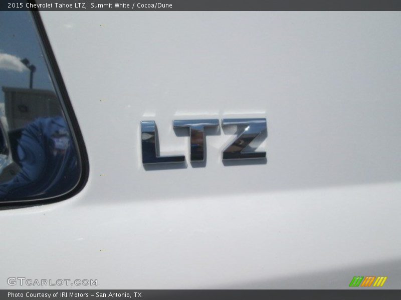 Summit White / Cocoa/Dune 2015 Chevrolet Tahoe LTZ