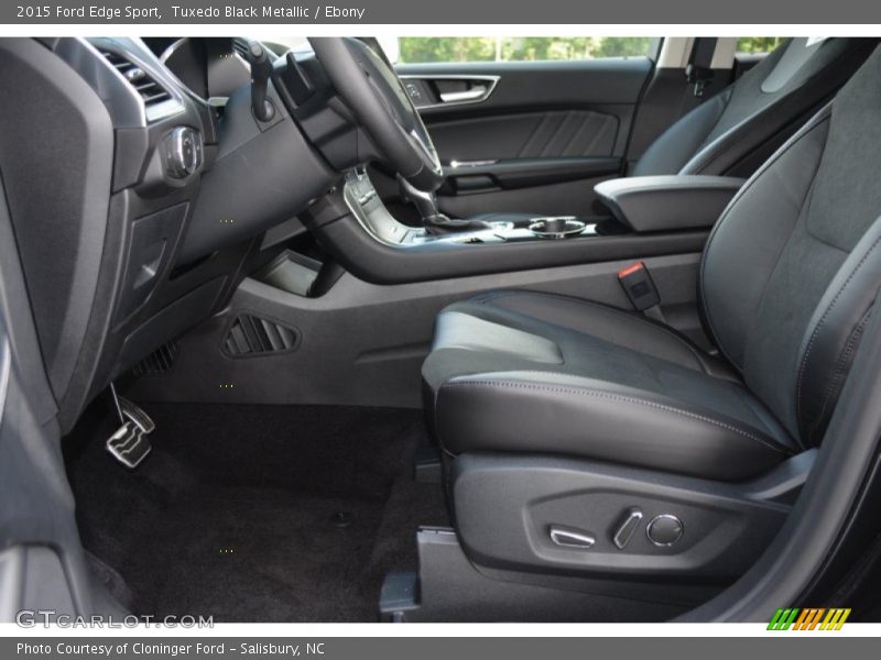 Tuxedo Black Metallic / Ebony 2015 Ford Edge Sport