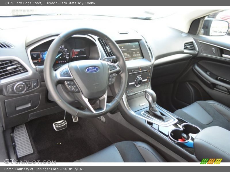 Ebony Interior - 2015 Edge Sport 