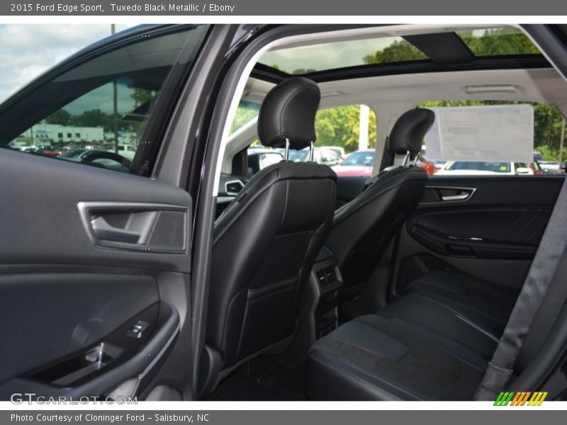 Tuxedo Black Metallic / Ebony 2015 Ford Edge Sport