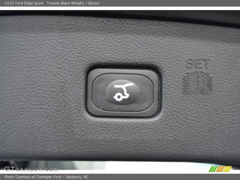 Tuxedo Black Metallic / Ebony 2015 Ford Edge Sport