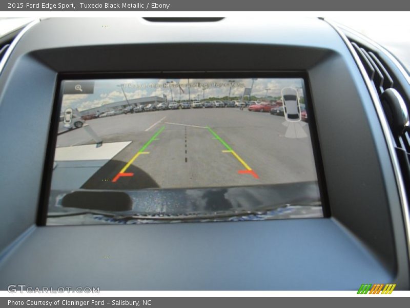 Tuxedo Black Metallic / Ebony 2015 Ford Edge Sport