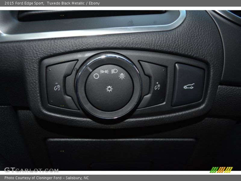 Tuxedo Black Metallic / Ebony 2015 Ford Edge Sport