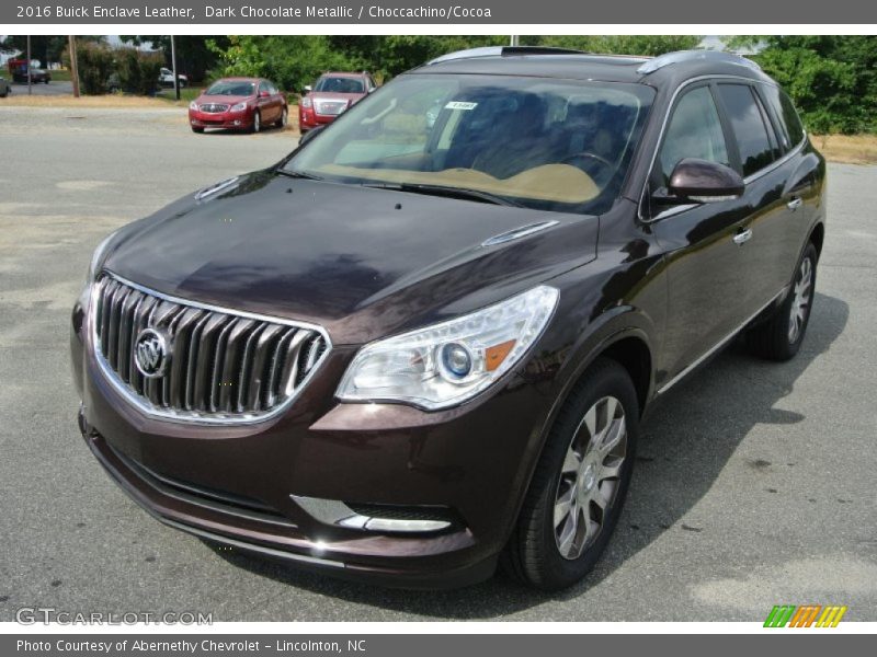 Dark Chocolate Metallic / Choccachino/Cocoa 2016 Buick Enclave Leather