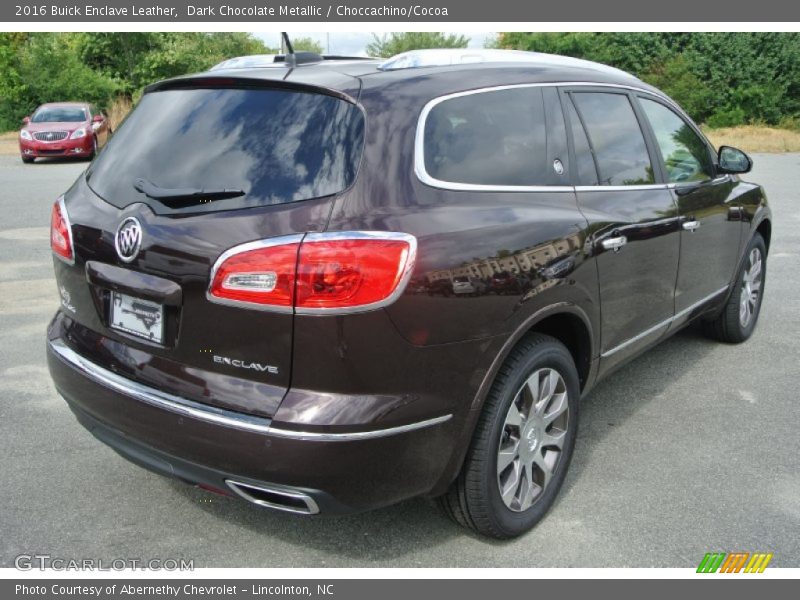 Dark Chocolate Metallic / Choccachino/Cocoa 2016 Buick Enclave Leather