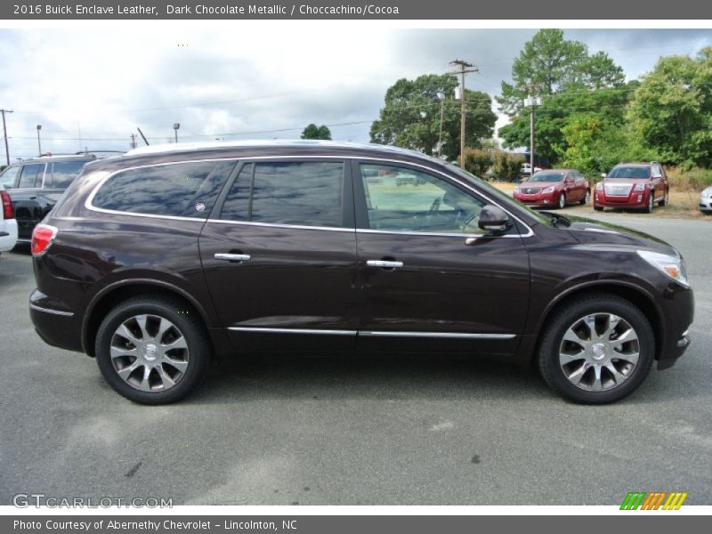  2016 Enclave Leather Dark Chocolate Metallic