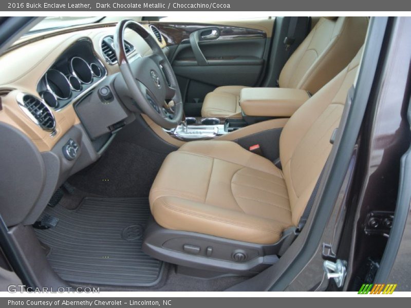 Front Seat of 2016 Enclave Leather