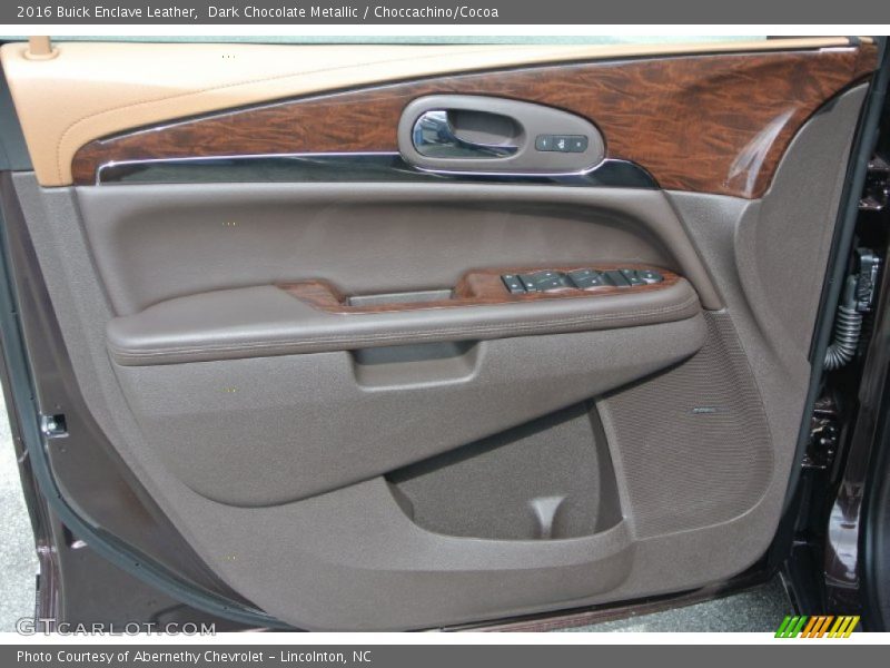 Dark Chocolate Metallic / Choccachino/Cocoa 2016 Buick Enclave Leather