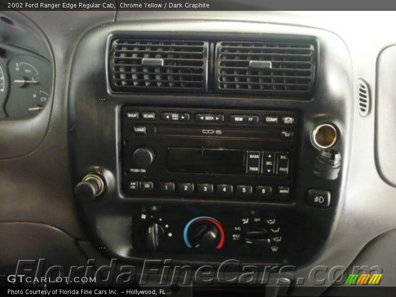 Chrome Yellow / Dark Graphite 2002 Ford Ranger Edge Regular Cab