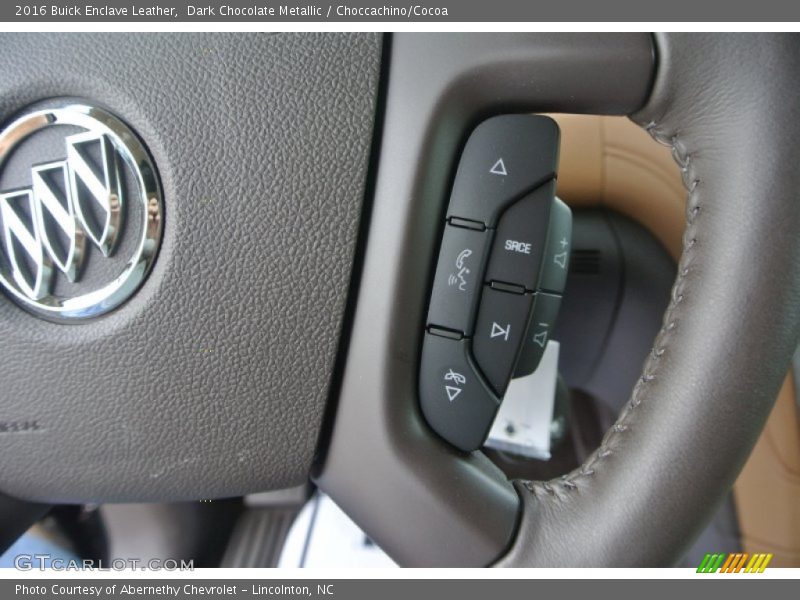 Dark Chocolate Metallic / Choccachino/Cocoa 2016 Buick Enclave Leather