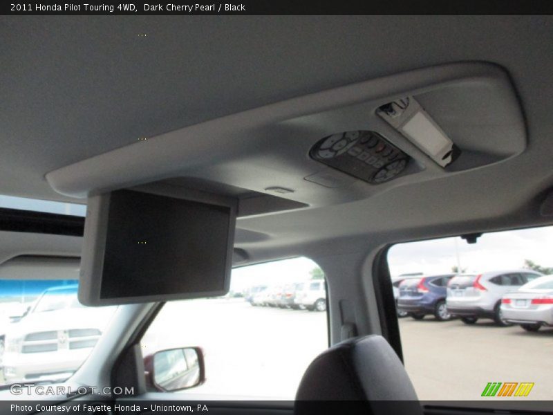 Dark Cherry Pearl / Black 2011 Honda Pilot Touring 4WD