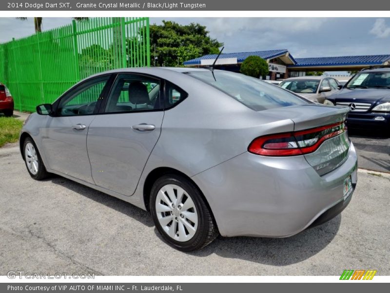 Granite Crystal Metallic / Black/Light Tungsten 2014 Dodge Dart SXT