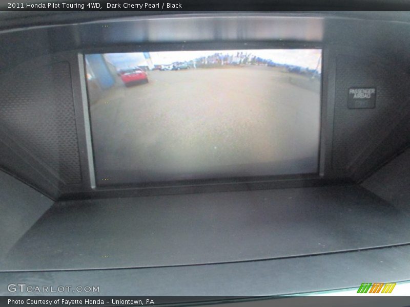 Dark Cherry Pearl / Black 2011 Honda Pilot Touring 4WD