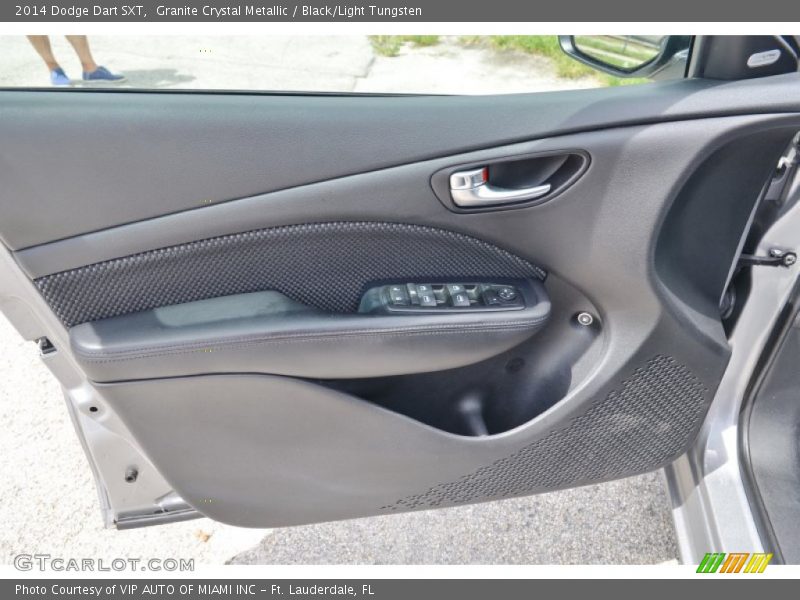 Granite Crystal Metallic / Black/Light Tungsten 2014 Dodge Dart SXT