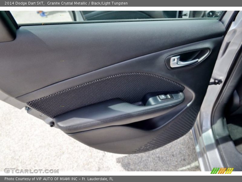 Granite Crystal Metallic / Black/Light Tungsten 2014 Dodge Dart SXT