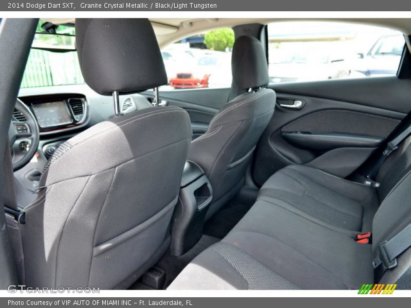 Granite Crystal Metallic / Black/Light Tungsten 2014 Dodge Dart SXT