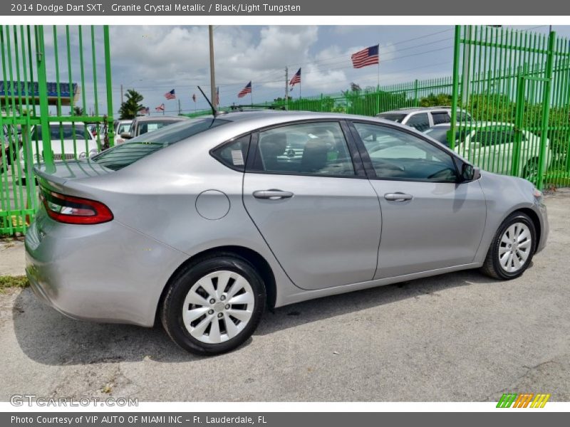 Granite Crystal Metallic / Black/Light Tungsten 2014 Dodge Dart SXT