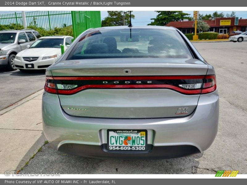 Granite Crystal Metallic / Black/Light Tungsten 2014 Dodge Dart SXT