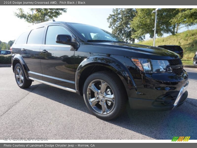 Pitch Black / Black 2016 Dodge Journey Crossroad AWD