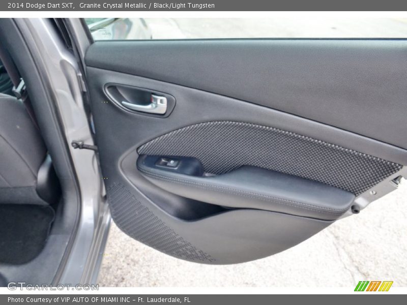 Granite Crystal Metallic / Black/Light Tungsten 2014 Dodge Dart SXT