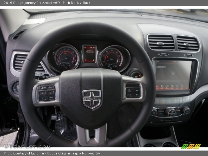 Pitch Black / Black 2016 Dodge Journey Crossroad AWD