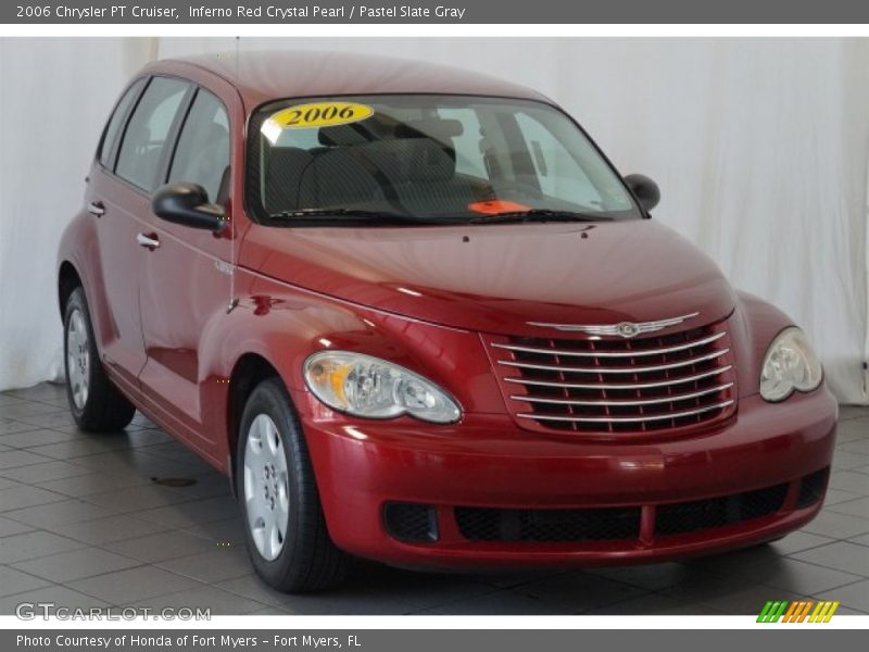 Inferno Red Crystal Pearl / Pastel Slate Gray 2006 Chrysler PT Cruiser