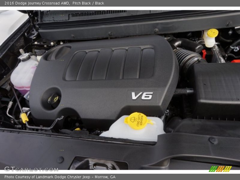 Pitch Black / Black 2016 Dodge Journey Crossroad AWD