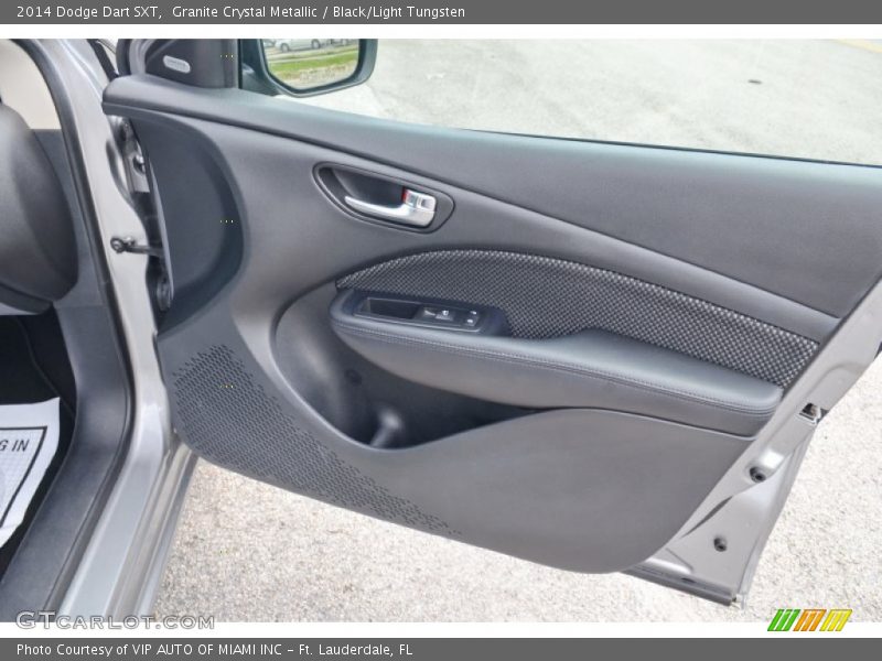 Granite Crystal Metallic / Black/Light Tungsten 2014 Dodge Dart SXT