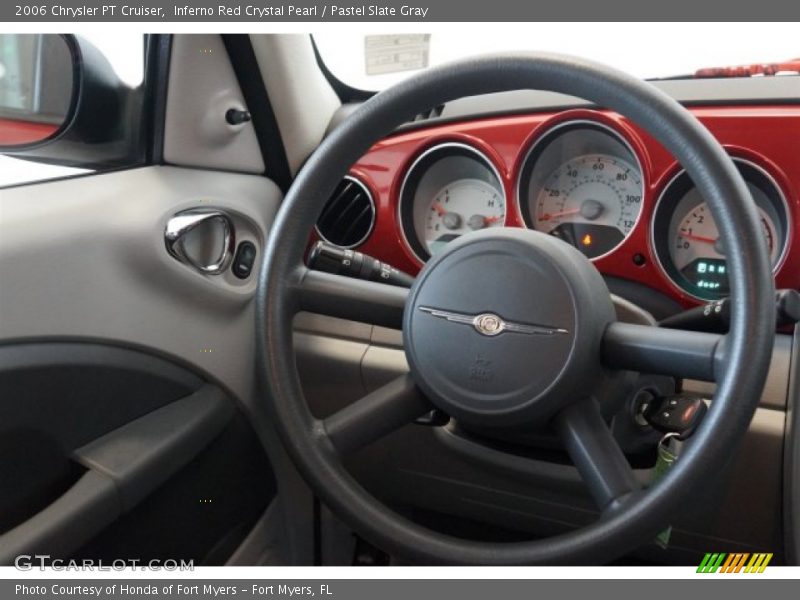 Inferno Red Crystal Pearl / Pastel Slate Gray 2006 Chrysler PT Cruiser