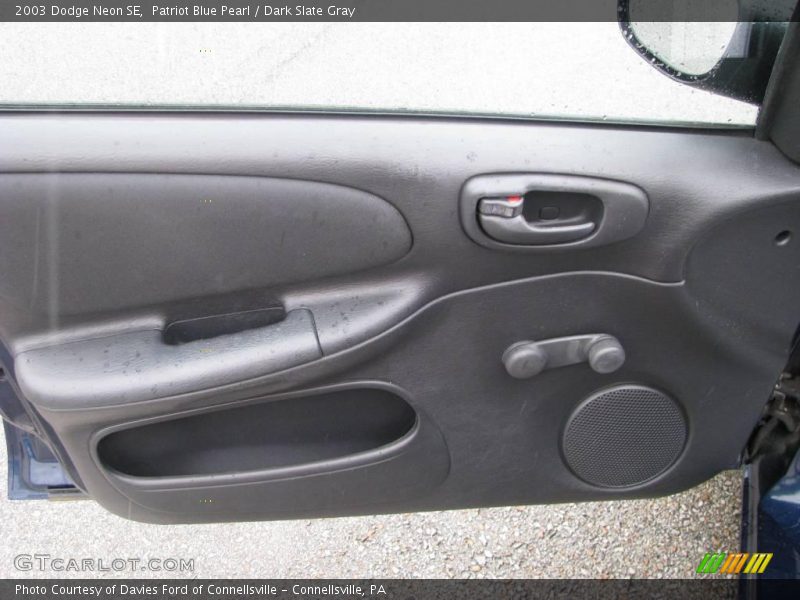 Patriot Blue Pearl / Dark Slate Gray 2003 Dodge Neon SE