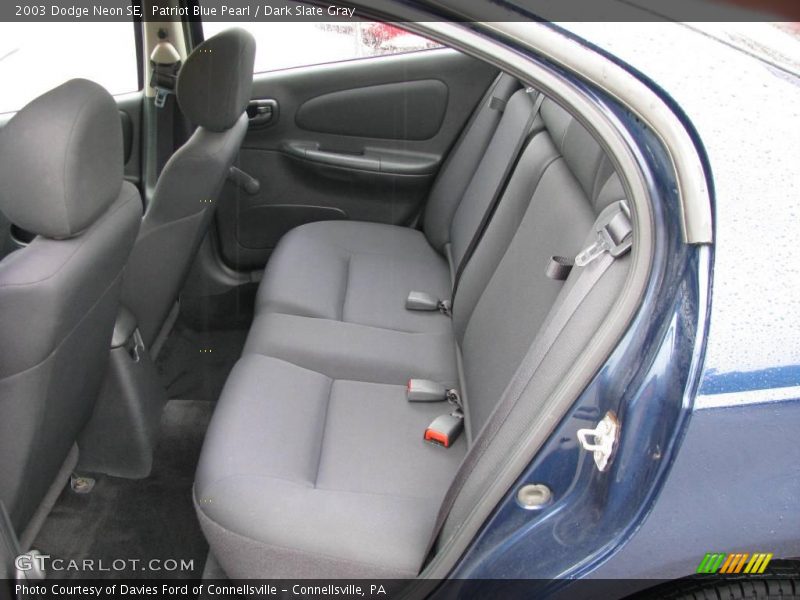 Patriot Blue Pearl / Dark Slate Gray 2003 Dodge Neon SE