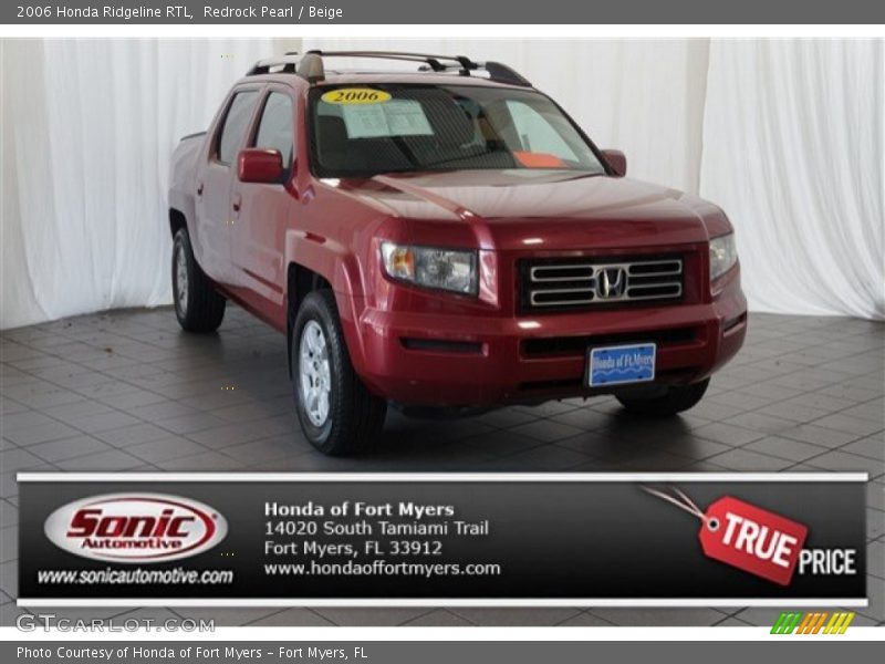Redrock Pearl / Beige 2006 Honda Ridgeline RTL