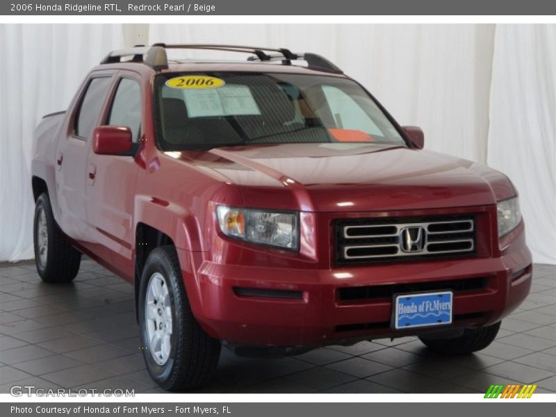 Redrock Pearl / Beige 2006 Honda Ridgeline RTL
