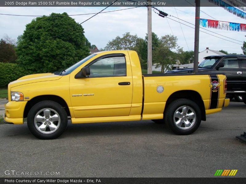 Solar Yellow / Dark Slate Gray 2005 Dodge Ram 1500 SLT Rumble Bee Regular Cab 4x4