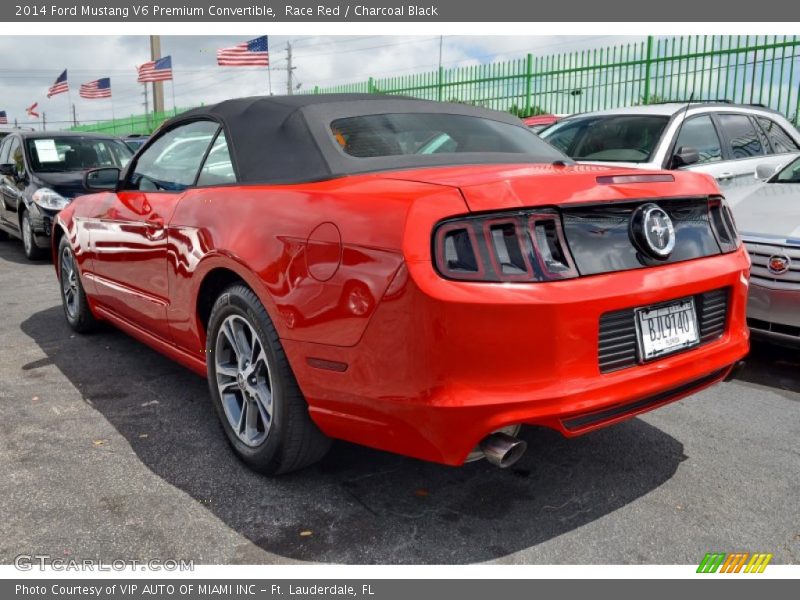 Race Red / Charcoal Black 2014 Ford Mustang V6 Premium Convertible