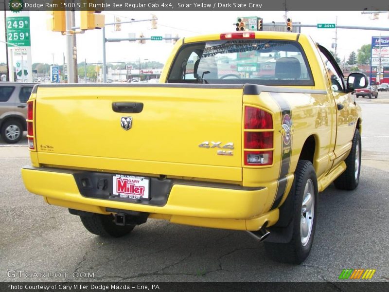 Solar Yellow / Dark Slate Gray 2005 Dodge Ram 1500 SLT Rumble Bee Regular Cab 4x4