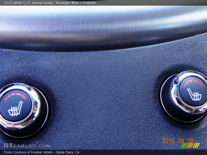 Moonlight White / Graphite 2013 Infiniti G 37 Journey Sedan