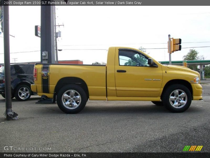 Solar Yellow / Dark Slate Gray 2005 Dodge Ram 1500 SLT Rumble Bee Regular Cab 4x4