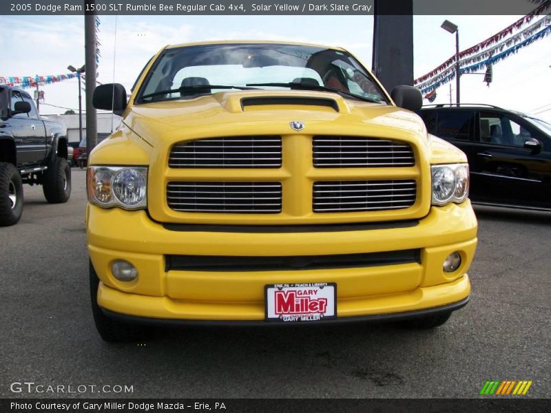 Solar Yellow / Dark Slate Gray 2005 Dodge Ram 1500 SLT Rumble Bee Regular Cab 4x4